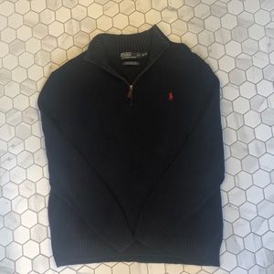Polo Quarter Zip Sweater!